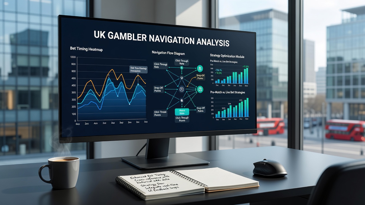 UK gamblers navigating betting interfaces on desktop and mobile platforms