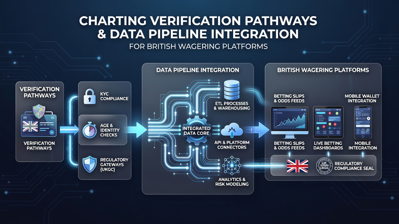 Overview of verification pathways integrated with data pipelines in British wagering systems