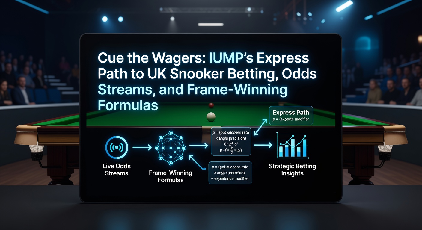 A close-up view of a snooker table during an intense match, with balls positioned for a crucial shot and a digital odds overlay highlighting live betting opportunities