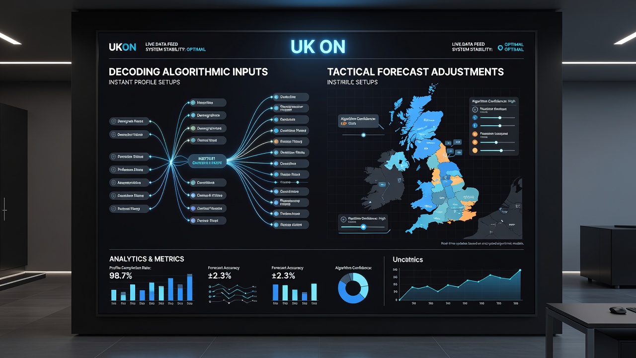 Diagram of dynamic odds adjustment algorithms pulling from live data streams in UK betting environments