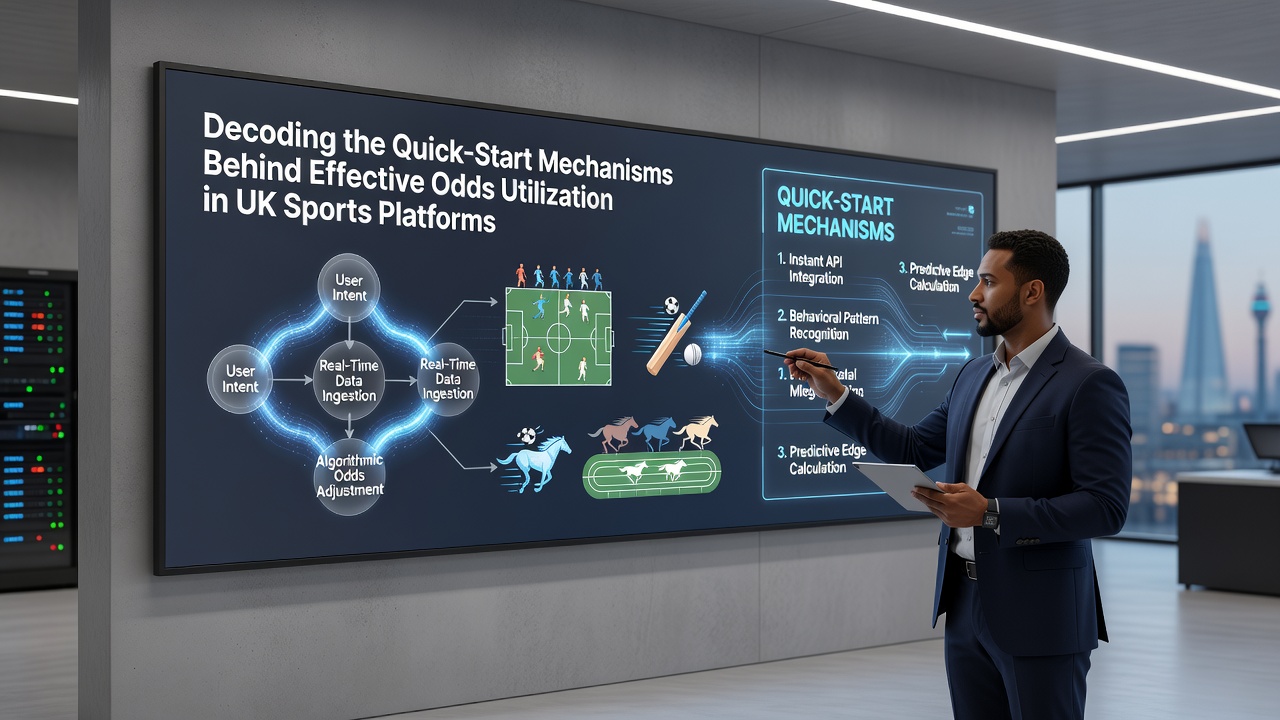 Illustration of quick-start mechanisms and odds interfaces on UK sports platforms
