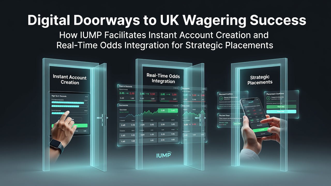 Digital interface showing instant account creation on a UK betting platform with real-time odds dashboard