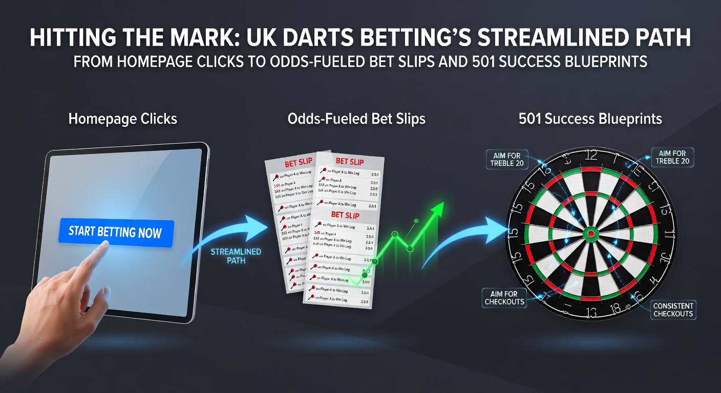 Professional darts player throwing at the board during a PDC tournament, bullseye in focus amid cheering crowd