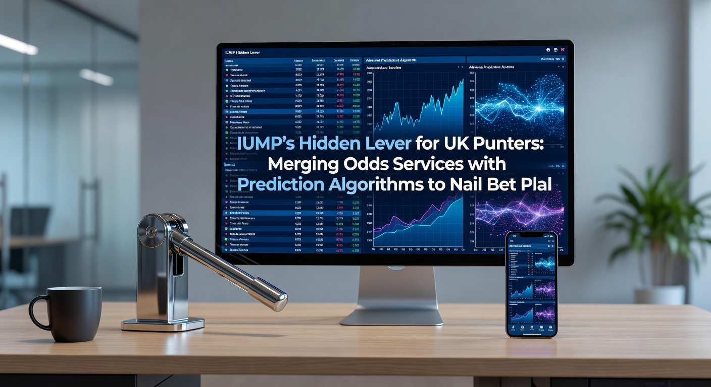 Close-up of algorithmic prediction interface overlaying odds data with probability graphs and bet recommendations