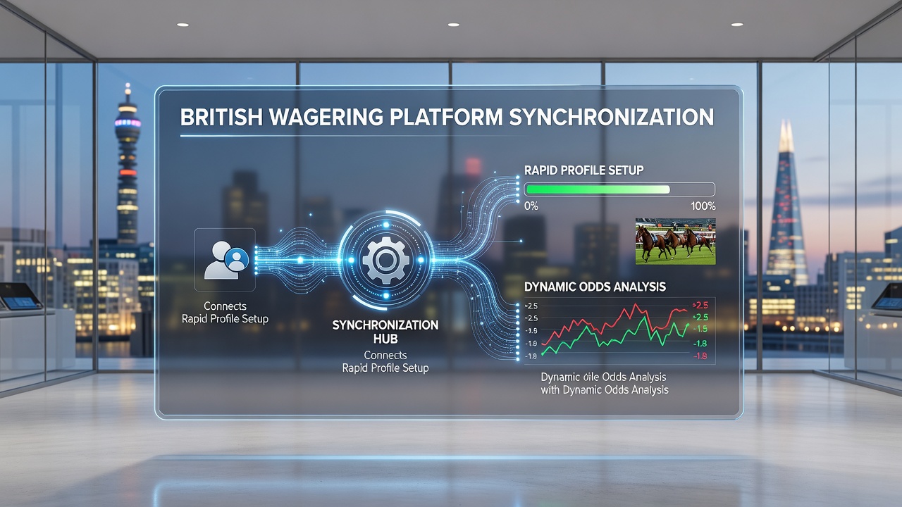 Illustration of real-time data synchronization between user accounts and odds calculation servers