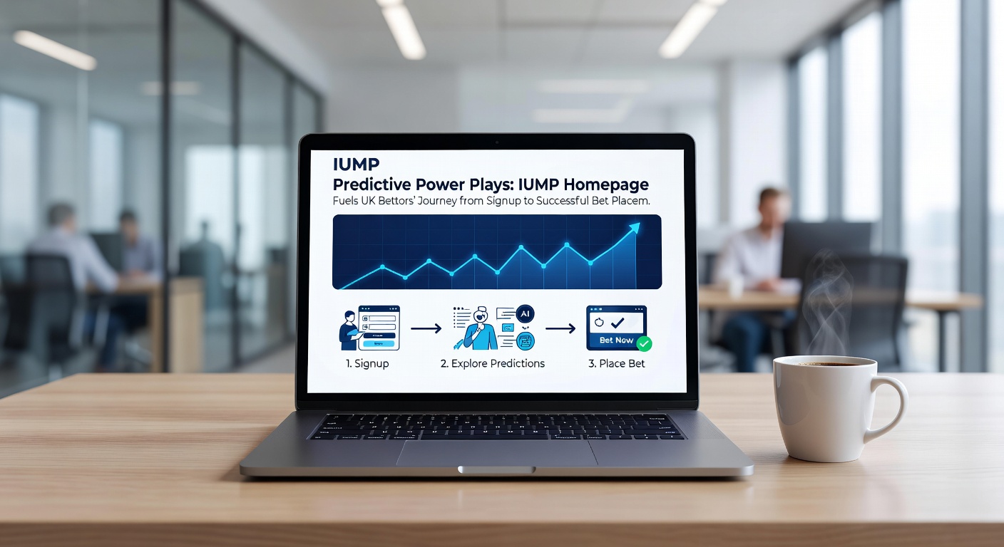 Close-up of IUMP predictive dashboard showing odds mastery graphs, bet slip builder, and success rate metrics for UK users