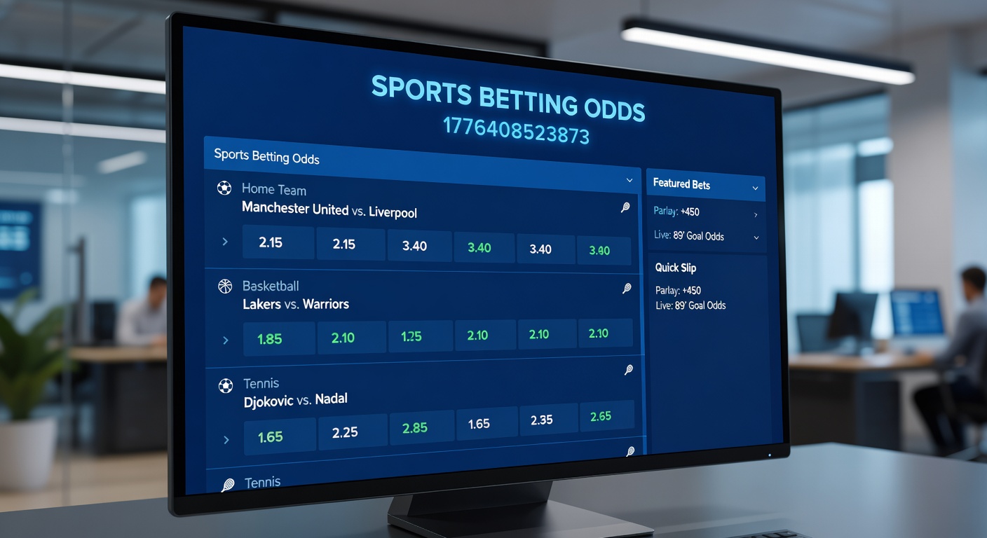 Graph illustrating live odds fluctuations during a basketball game, with lines tightening as the score changes