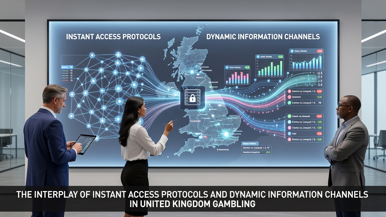 Diagram of live data streams connecting to user interfaces in British betting environments