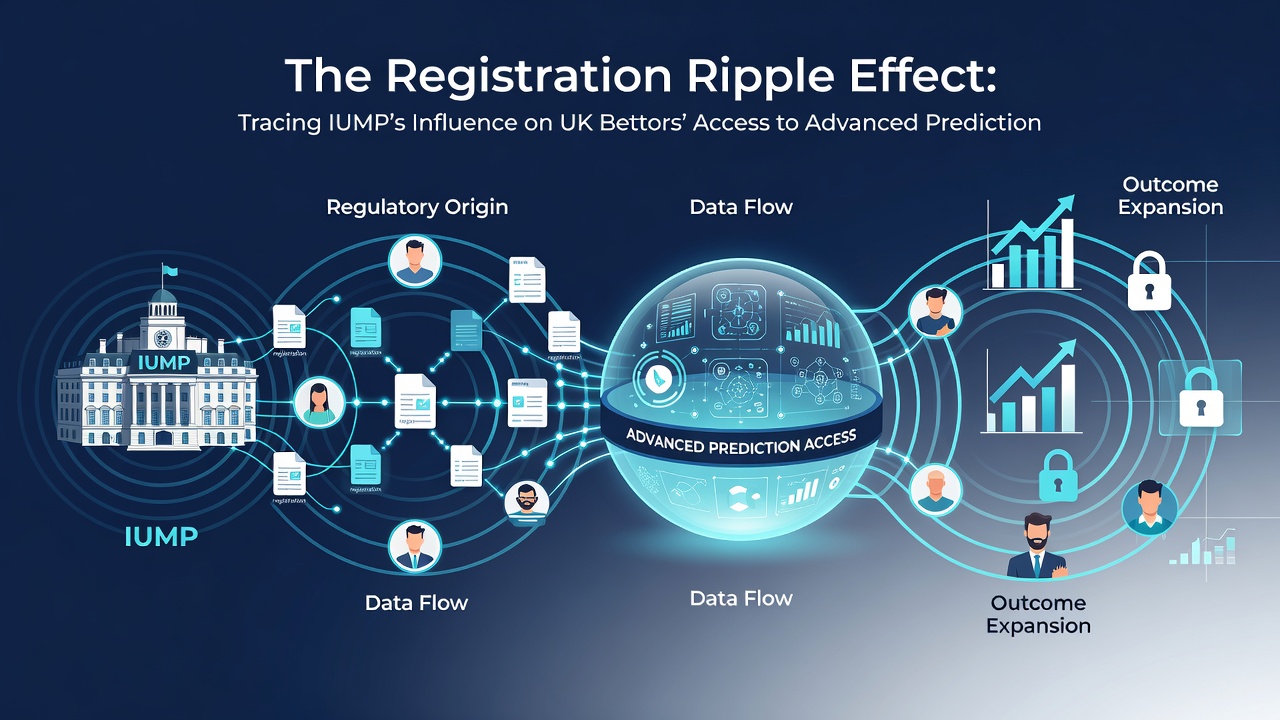 Data visualisation showing prediction model outputs and user access pathways following IUMP account creation