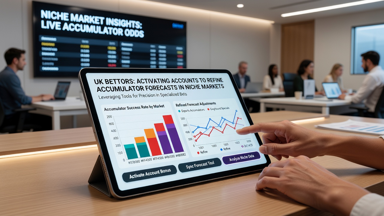 UK bettors reviewing accumulator forecasts on digital platforms in niche markets