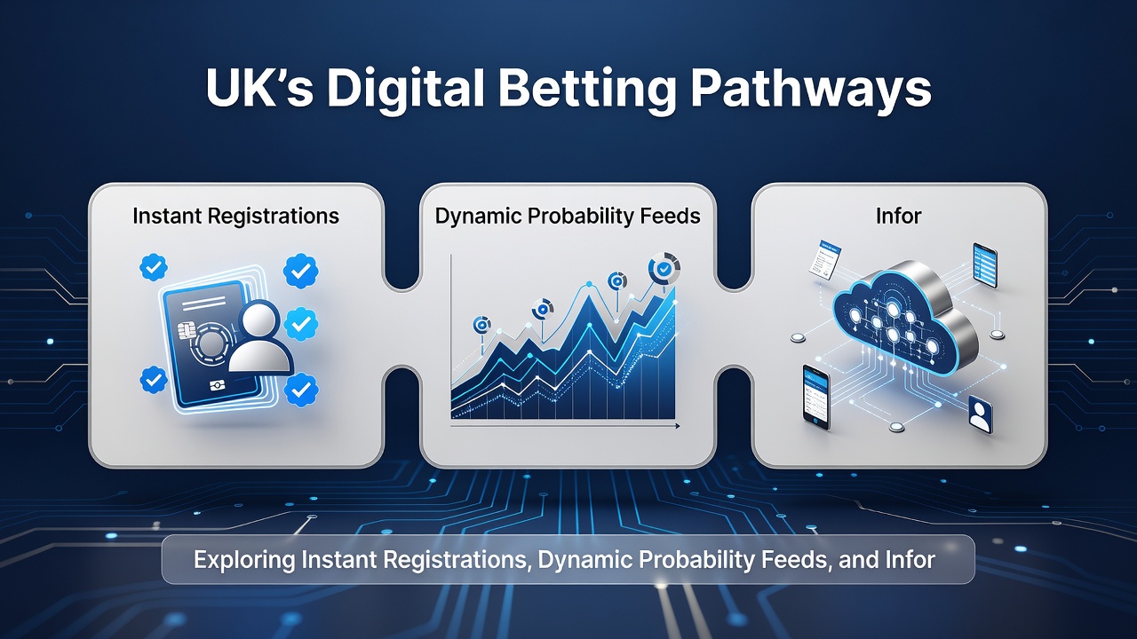 Live odds dashboard displaying dynamic probability feeds across multiple UK sporting events